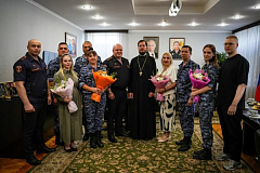 В Управлении вневедомственной охраны столичного главка Росгвардии прошло мероприятие, посвящённое Дню семьи, любви и верности 