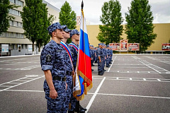В Центре профессиональной подготовки им. Героя Советского Союза С.Х. Зайцева состоялся выпуск росгвардейцев