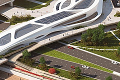 Собянин открыл движение по новому Крылатскому мосту