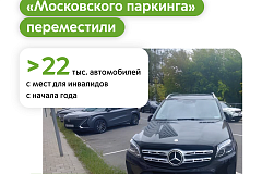 Максим Ликсутов: более 22 тыс. машин, которые незаконно занимали парковочные места для инвалидов, отправили на спецстоянки в этом году