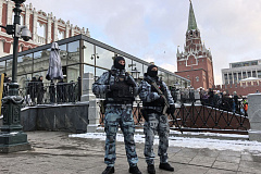 Росгвардия принимает участие в обеспечении безопасности проведения Кремлёвской новогодней ёлки