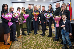 В столичном главке Росгвардии отметили годовщину подразделений по взаимодействию со СМИ